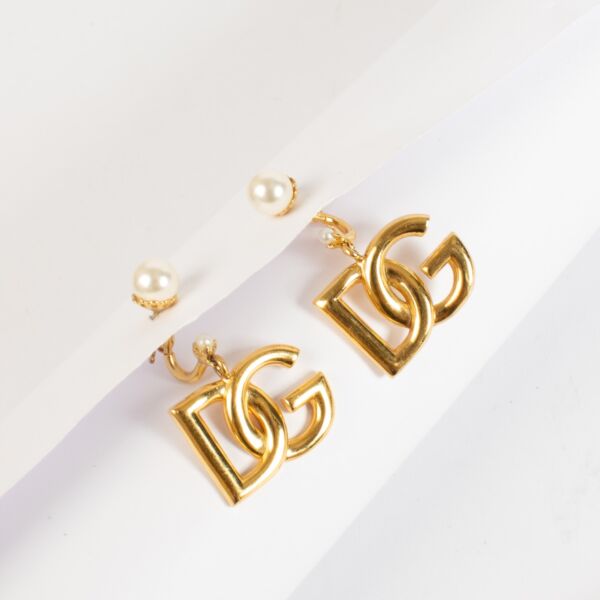 Dolce & Gabbana Gold Earrings