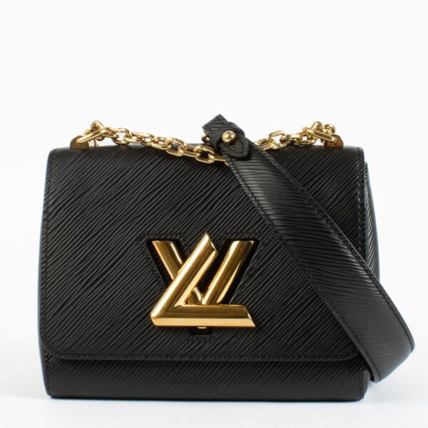 Louis Vuitton Black Epi Leather Twist PM