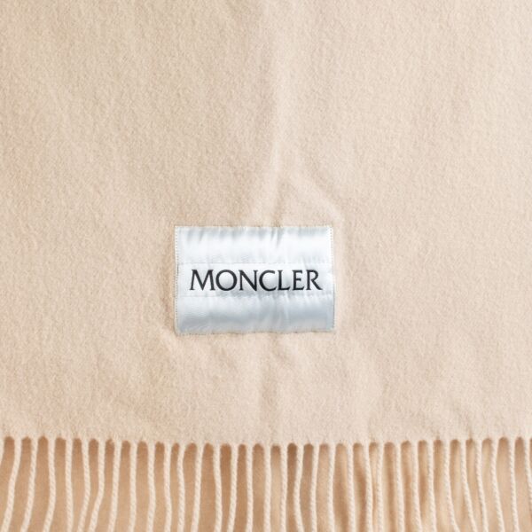 Moncler Wool Felt Scarf