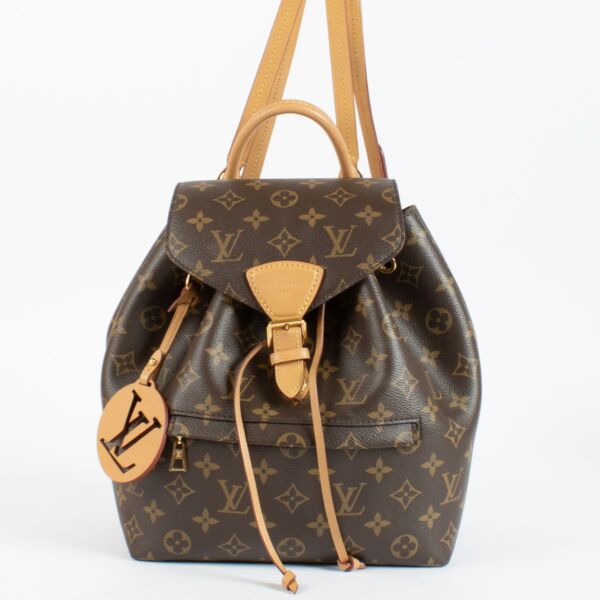 Authentic preloved Louis Vuitton Monogram Montsouris Backpack on Labellov.com