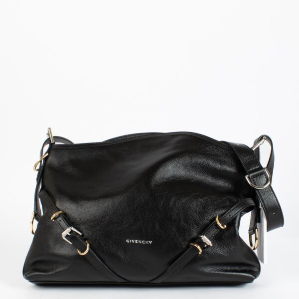 shop 100% authentic second hand Givenchy Black Medium Voyou Bag on Labellov.com