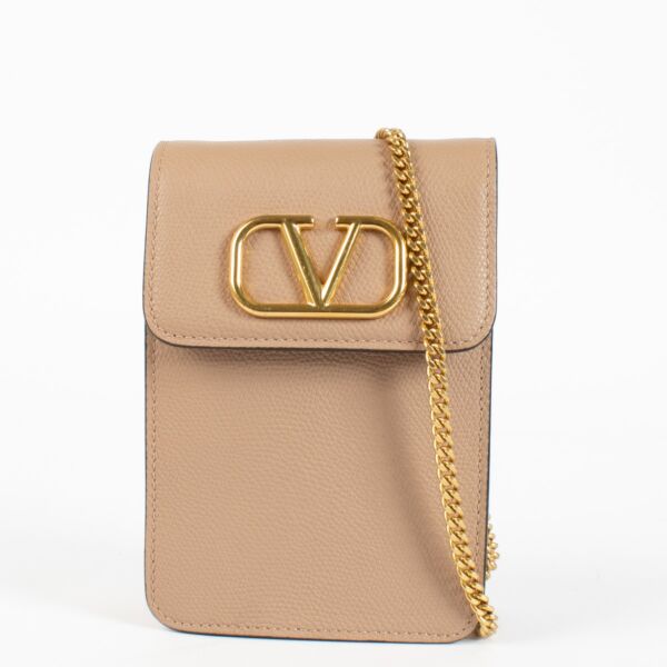 Authentic preloved Valentino Pink Phone Pouch on Labellov.com