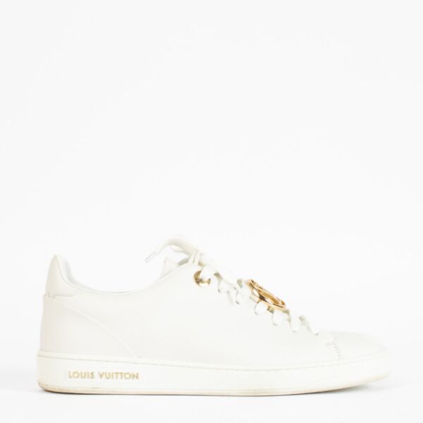 Authentic second-hand Louis Vuitton White Frontrow Sneakers-Size 36 on labellov.com