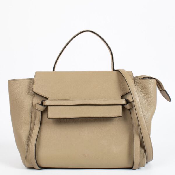 authentic preloved Celine Beige Mini Belt Bag on Labellov.com