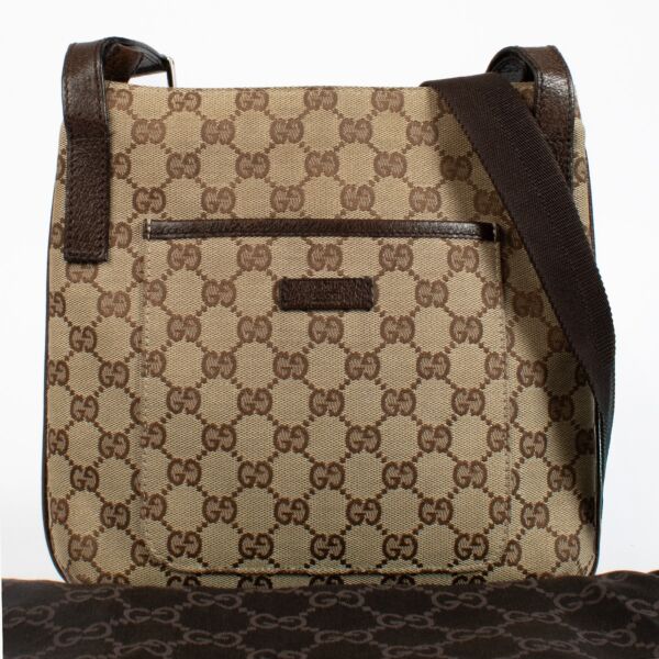 Gucci GG Canvas Crossbody Bag