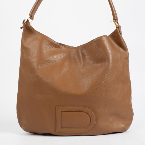 Authentic preloved Delvaux Fauve Louise Large Shoulder Bag on Labellov.com