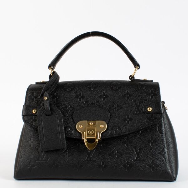 authentic preloved Louis Vuitton Black Georges Bag on Labellov.com
