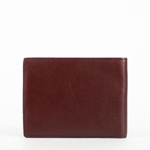 Cartier Burgundy Wallet