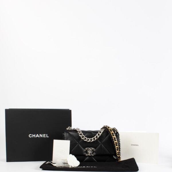 Chanel Black Medium Chanel 19 Bag
