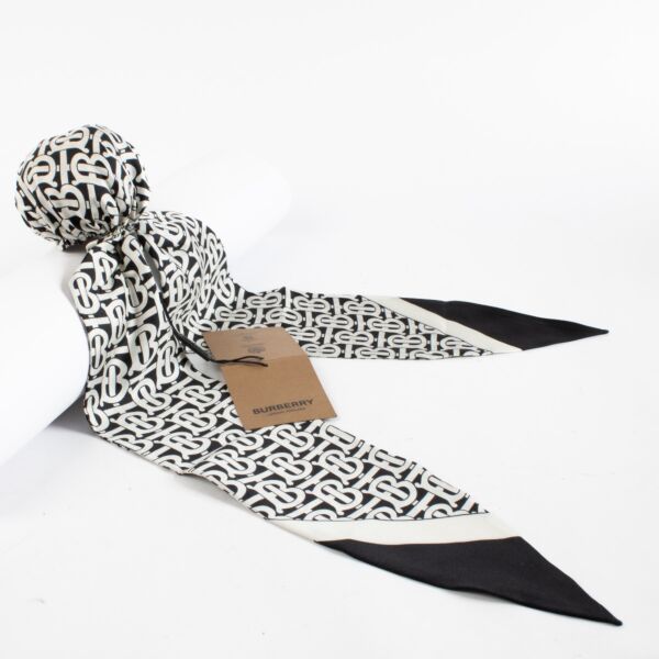 Burberry Monogram Head Scarf