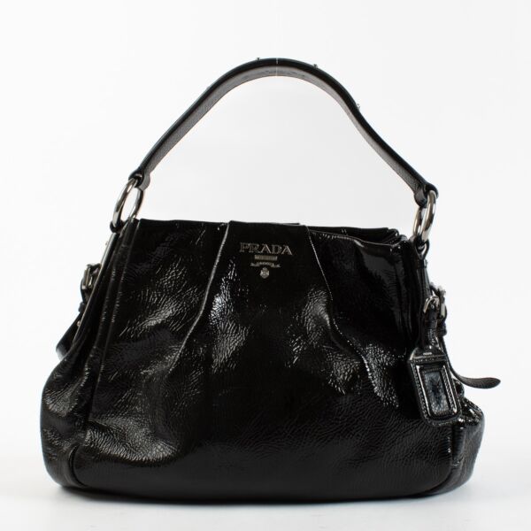 Authentic Preloved Prada Black Shoulder bag on Labellov.com