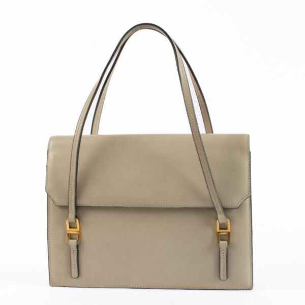 Authentic second-hand Delvaux Grey Candy Top handle on Labellov.com