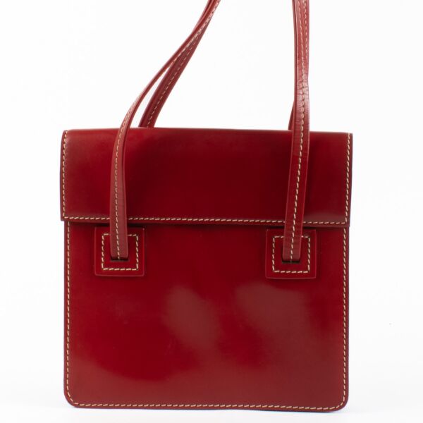 Authentic second-hand Delvaux Red Santal Shoulder bag on labellov.com
