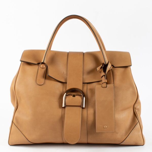 Authentic second-hand Delvaux Cognac Double Brillant on labellov.com