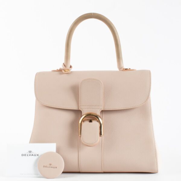 Delvaux Pink MM Brillant