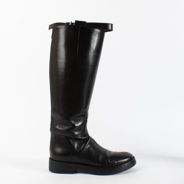 Authentic Preloved Ann Demeulemeester Black Stan Boots - Size 37 1/2 on Labellov.com