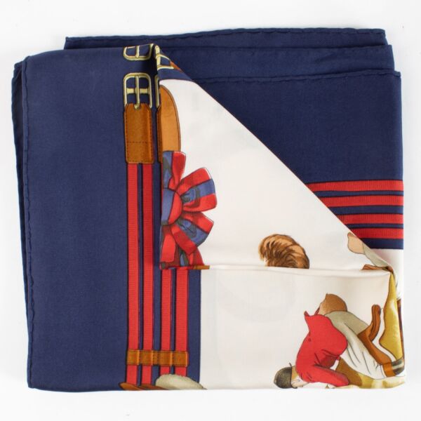 Authentic Second Hand Hermès Jumping Silk Scarf on Labellov.com