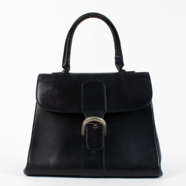 Authentic Second Hand Delvaux Vintage Blue Brillant MM on Labellov.com