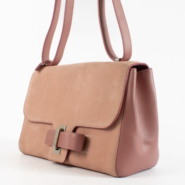 Delvaux Old Rose Simplissime City Bag