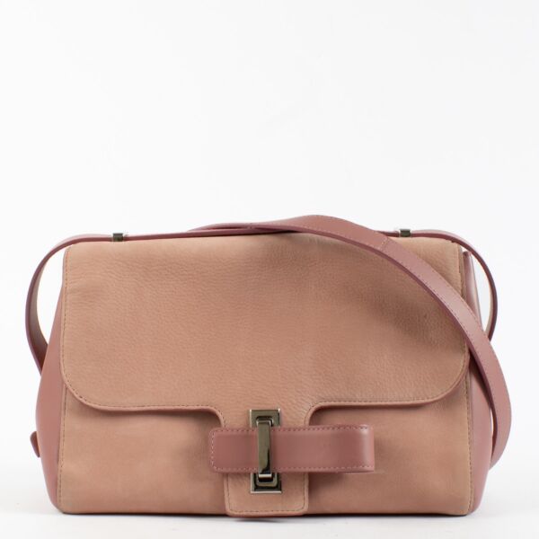 Authentic Second Hand Delvaux Pink Simplissime City Bag on Labellov.com