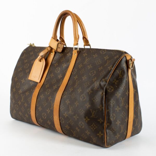 Louis Vuitton Monogram Keepall Bandouliere 45
