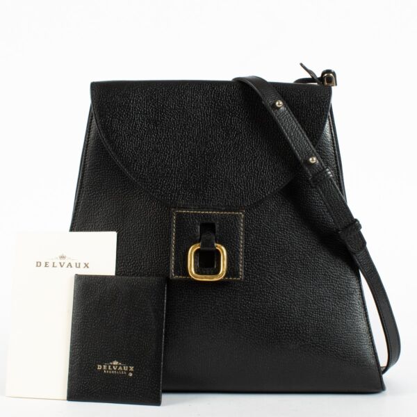 Delvaux Black Clé de Fa Bag