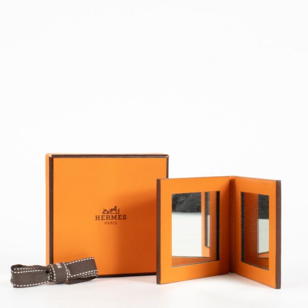 Hermès Orange Mirror