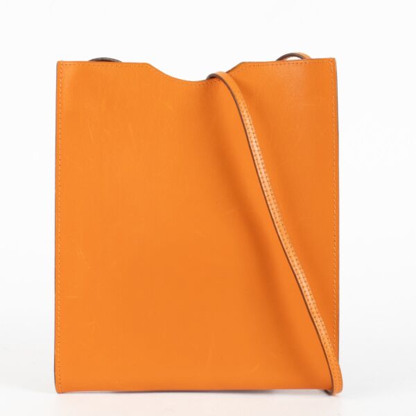 Authentic Preloved Hermès Orange Crossbody on Labellov.com