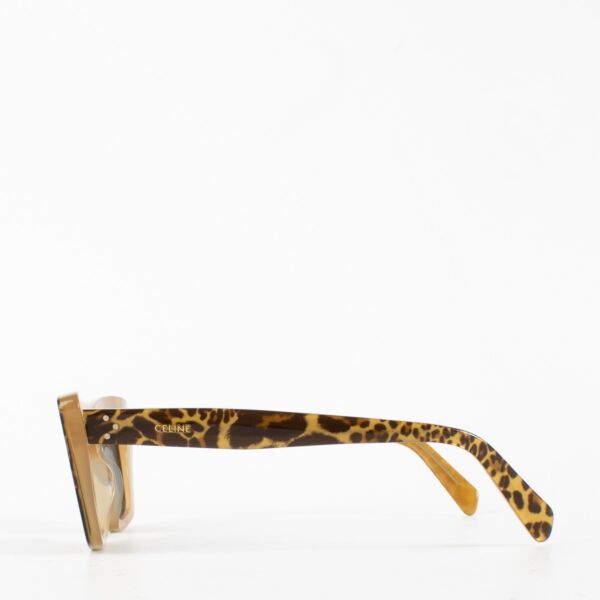 Celine Leopard Sunglasses