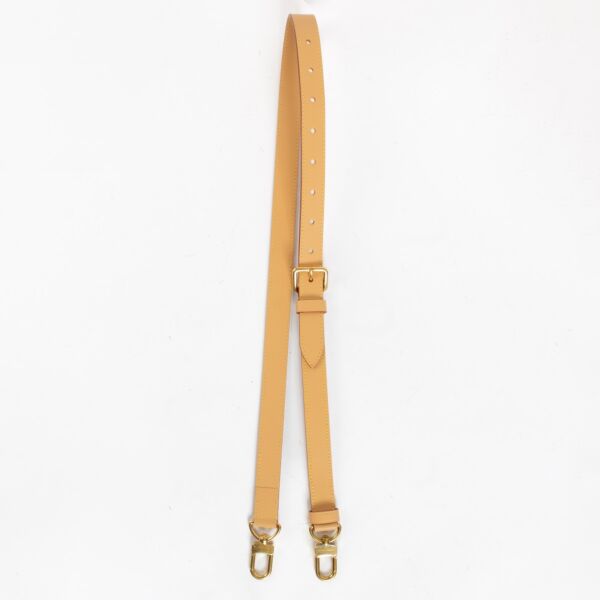 Authentic Preloved Louis Vuitton Vachetta Bag Strap on Labellov.com
