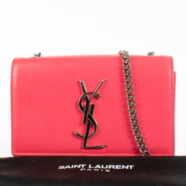 Saint Laurent Pink Kate Small Bag