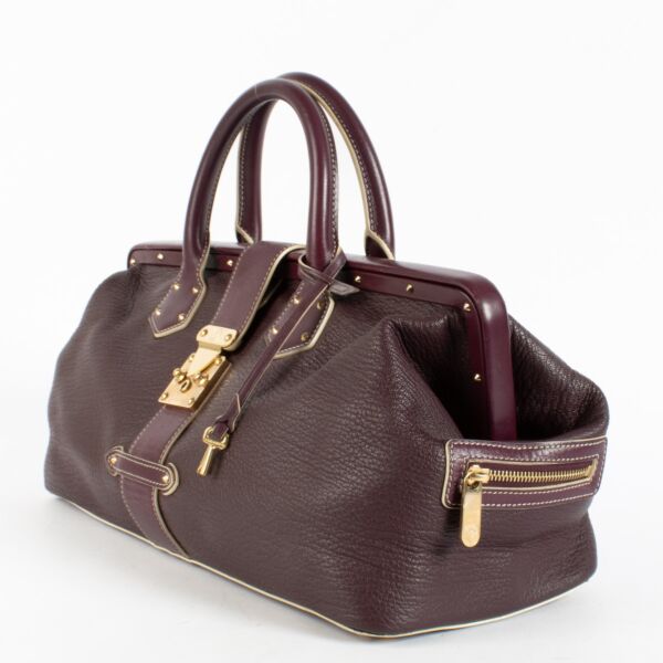 Louis Vuitton Purple Souhali L'ingénieux GM Top Handle