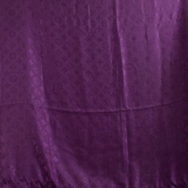 Louis Vuitton Purple Monogram Classic Shawl