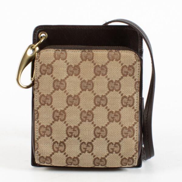 Authentic Preloved Gucci Monogram Mini Crossbody on Labellov.com