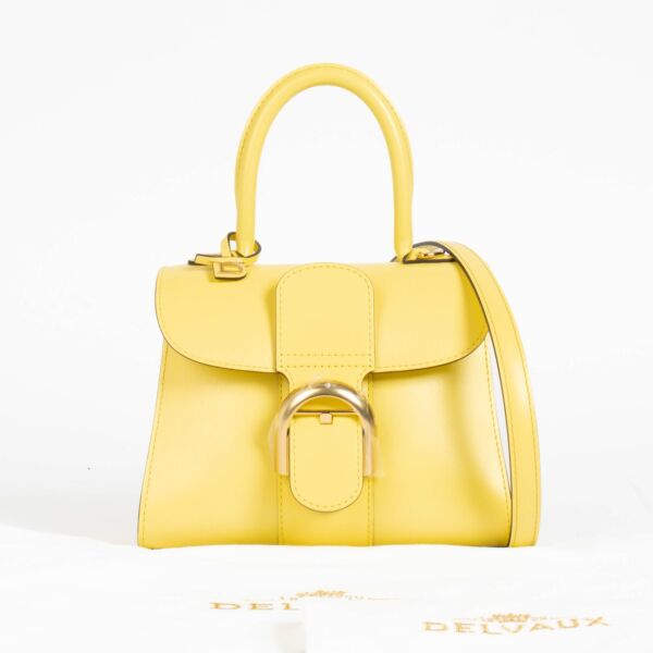 Delvaux Sorbetto Box Calf Brillant Mini Bag