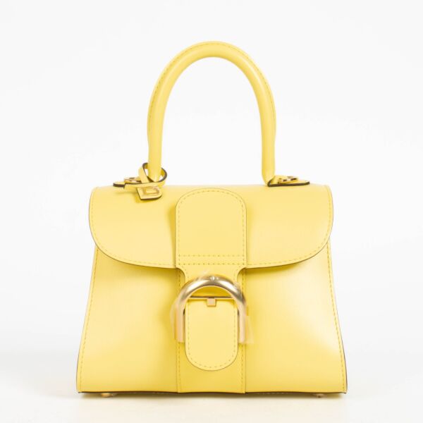 Authentic pre-loved Delvaux Sorbetto Box Calf Mini Brillant Bag on Labellov.com