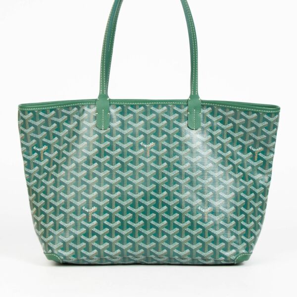 Authentic Goyard Green Artois PM Shoulder Bag on Labellov.com