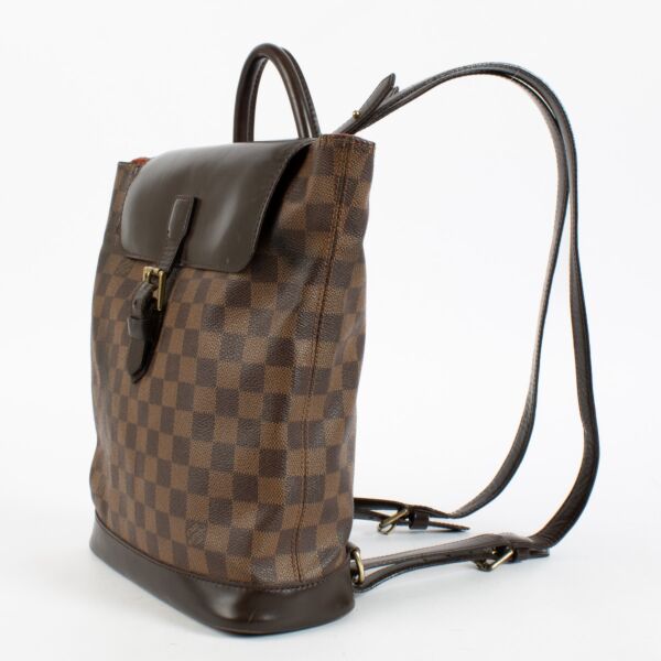 Louis Vuitton Damier Ebene Soho Backpack