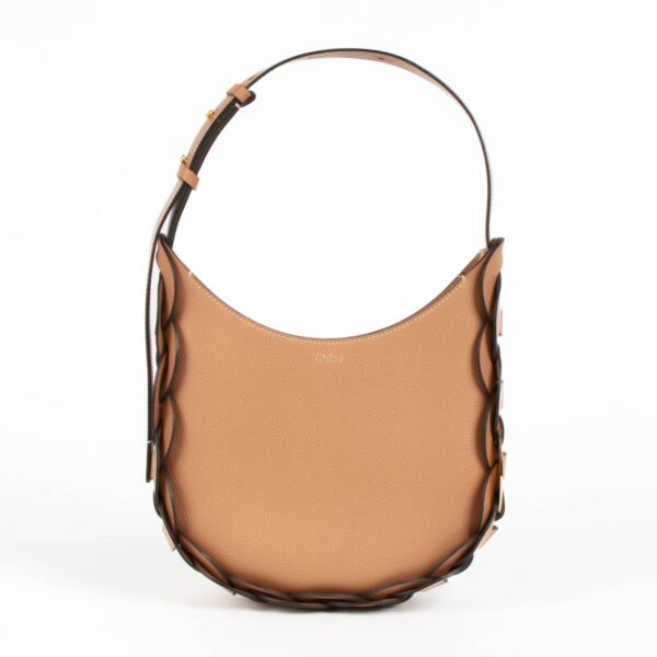 Shop this authentic Chloé Brown Daryl Shoulder Bag pre-loved on Labellov.com 