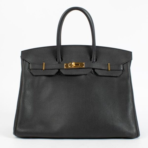 Hermès Birkin 35 Black Togo GHW