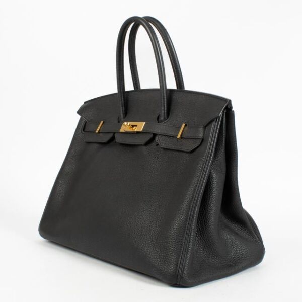 Hermès Birkin 35 Black Togo GHW