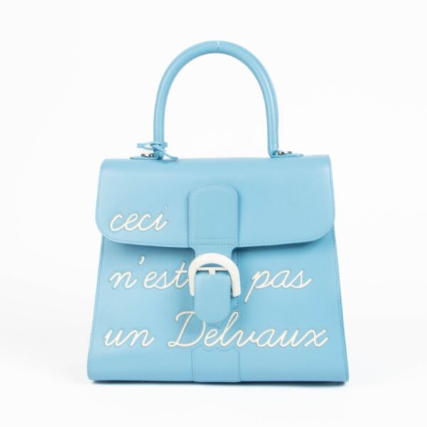 Shop this 100% authentic Delvaux Ciel Box Calf Brillant L’Humour MM Bag at Labellov.com