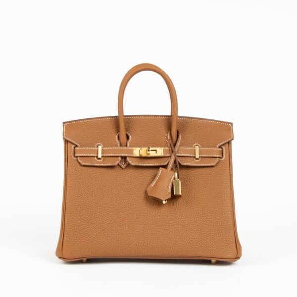 Hermès Birkin 25 Gold Togo GHW
