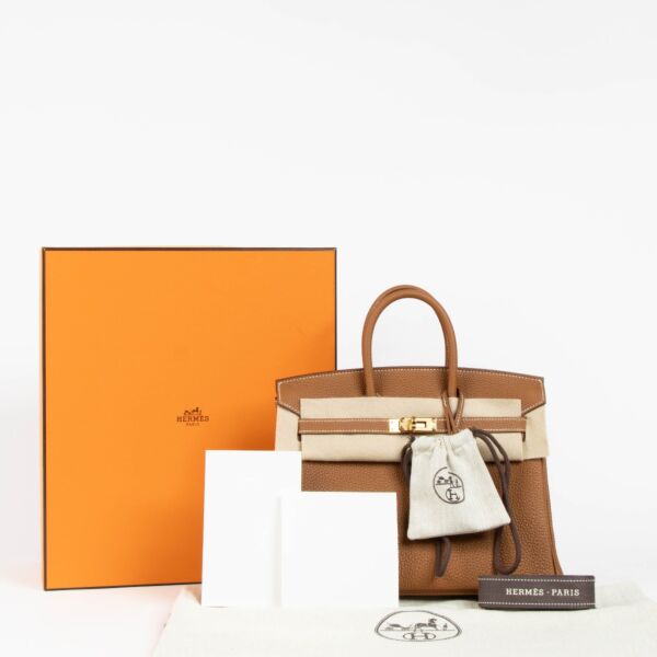 Hermès Birkin 25 Gold Togo GHW