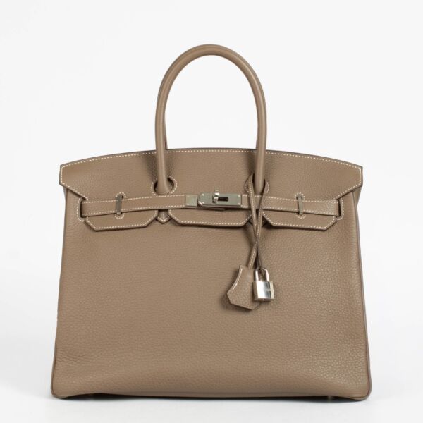 Hermès Birkin 35 Etoupe Togo PHW