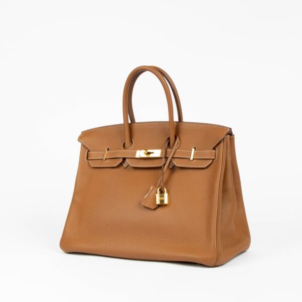 Hermès Birkin 35 Gold Togo GHW