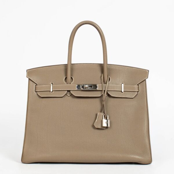 Hermès Birkin 35 Etoupe Togo PHW