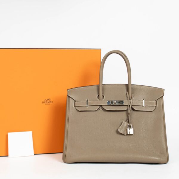 Hermès Birkin 35 Etoupe Togo PHW