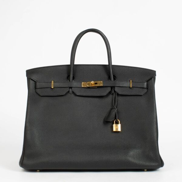 Hermès Birkin 40 Black Togo GHW