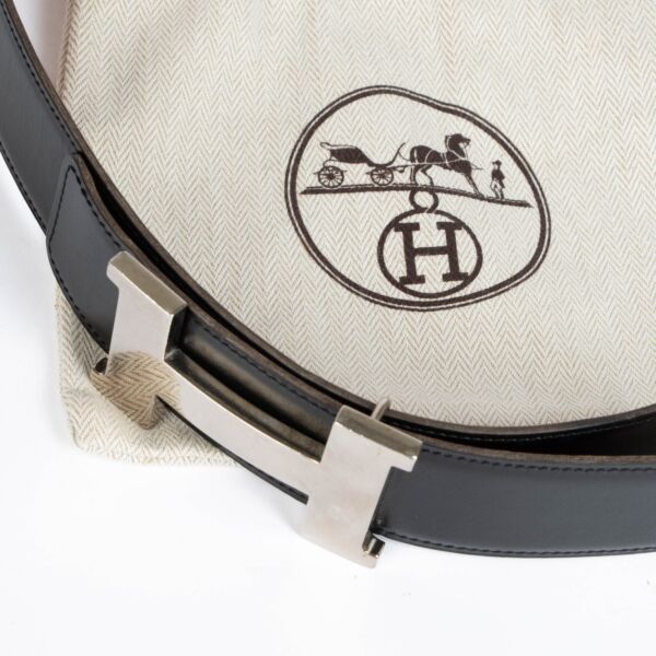 Hermès Black Box Constance 42 mm Belt - Size 90